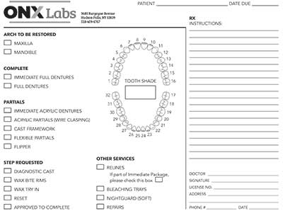 Lab Script PDF Form
